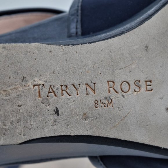 Taryn Rose Wedge Sandal Navy - Picture 11 of 12